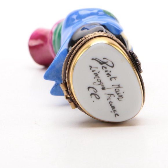 Frog in Top Hat Limoges Box - Picture 3 of 4